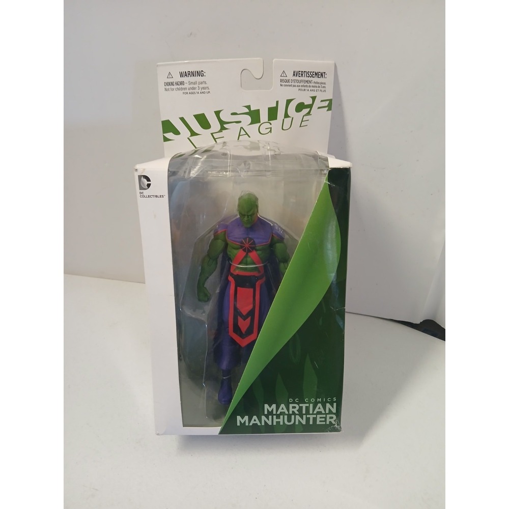 DC Justice League The‎ New 52 Martian Manhunter Action Figure - Damaged Box